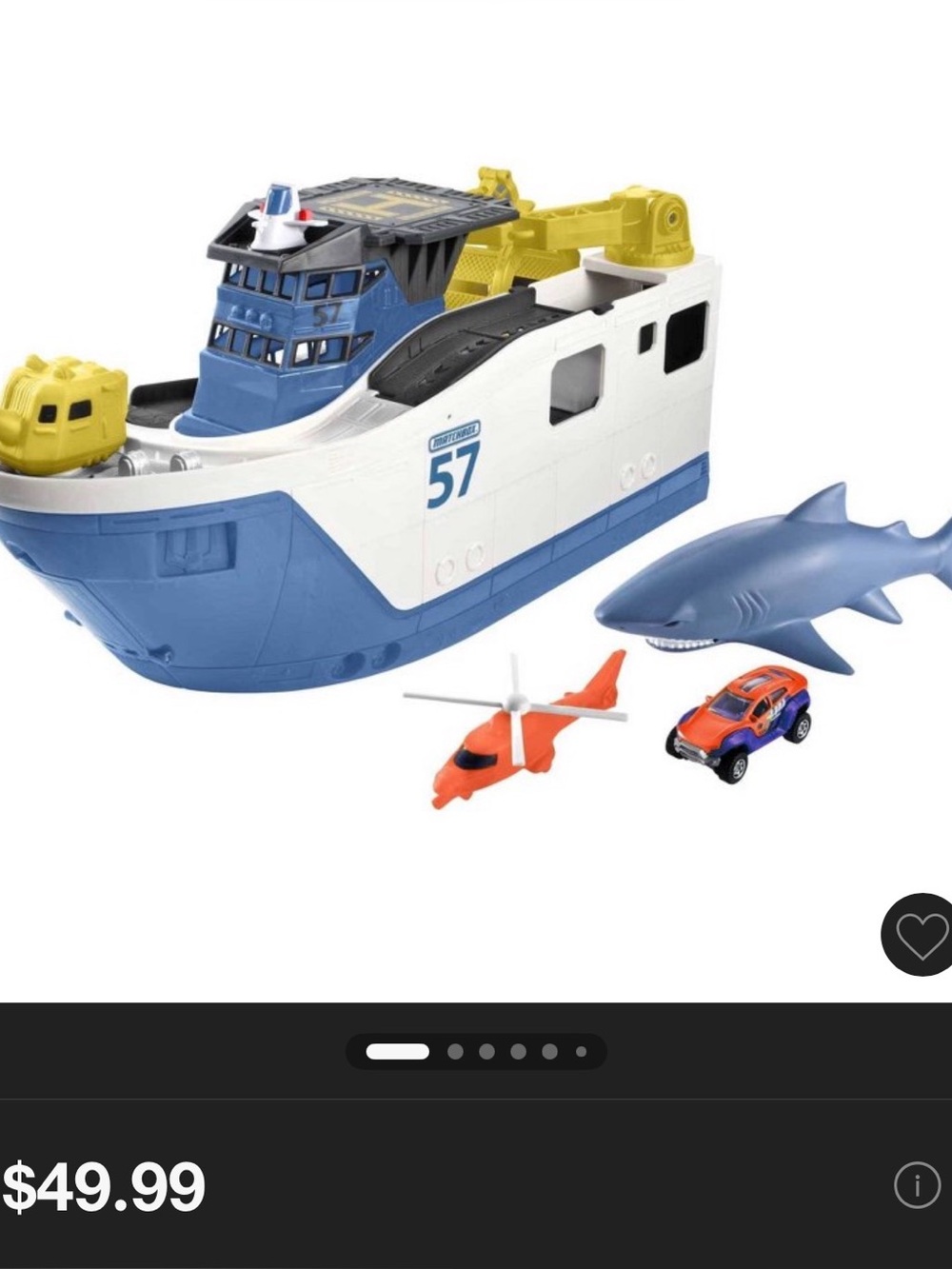Matchbox boat only